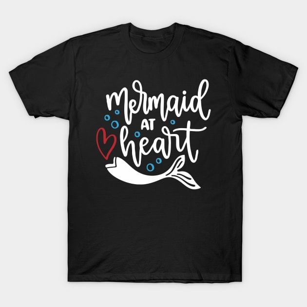 Mermaid at Heart T-Shirt by wolulas